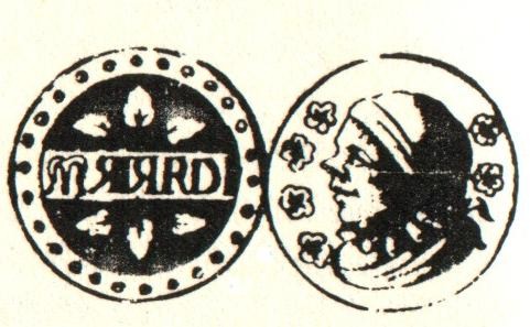 Tessera mercantile del XIV secolo pistoiese attribuita dal Fioravanti a Castruccio Castracani 